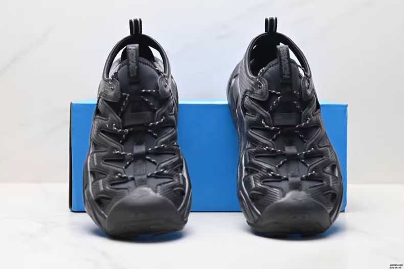 メンズ HOKA HOPARA サンダル トレッキング対応 通気性◎ 水陸両用 滑り止め付き 渓流シューズ ビーチ用にも最適