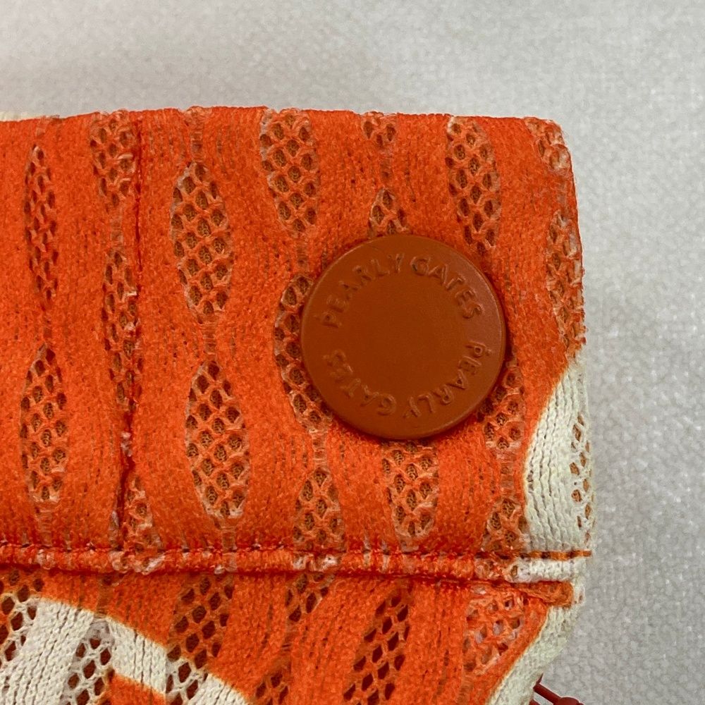 サイズ 1 PEARLY GATES パーリーゲイツ モデル 裏地付 ショートパンツ ニコちゃん ロゴ総柄 オレンジ系 240101470122 ゴルフウェア レディース ストスト LLC-HASEGAWATOSO_COM