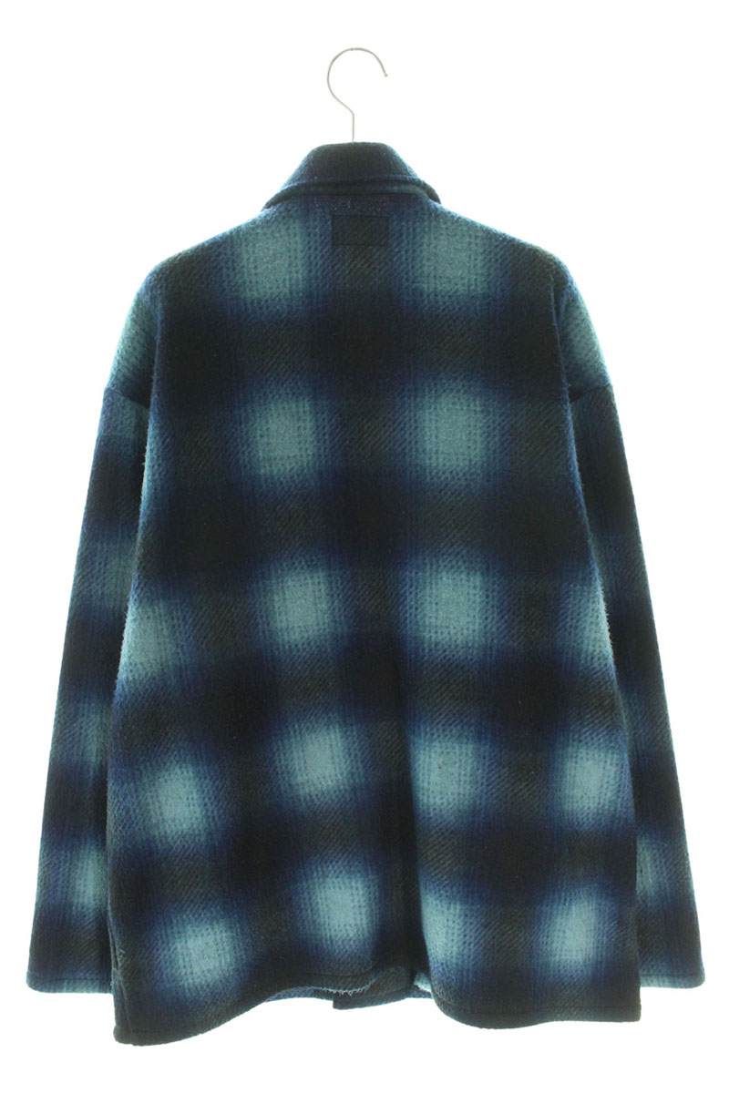 シュプリーム 20AW Shadow Plaid Fleece Shirt シャドープレイドフリース長袖シャツ メンズ L※8/17～22  発送・問い合わせ遅延 - メルカリ