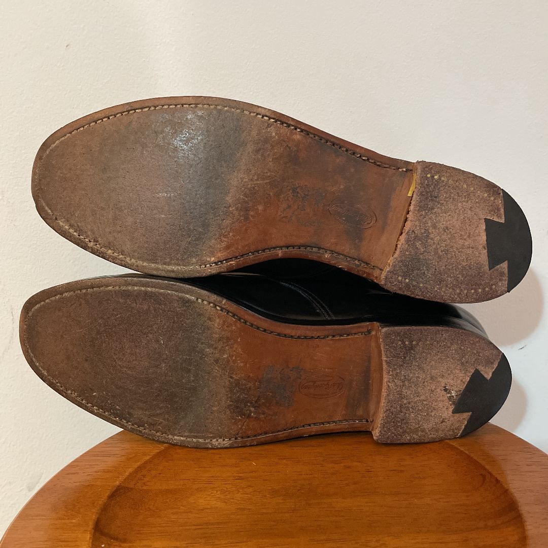 クロケット　ダブルモンク　コードバン CROCKETT＆JONES クロケット＆ジョーンズ シューズ レザー