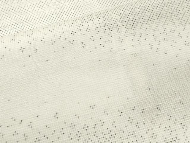 平和屋着物○本場大島紬 白大島 9マルキ 薩摩白妙 むらなか謹製 証紙