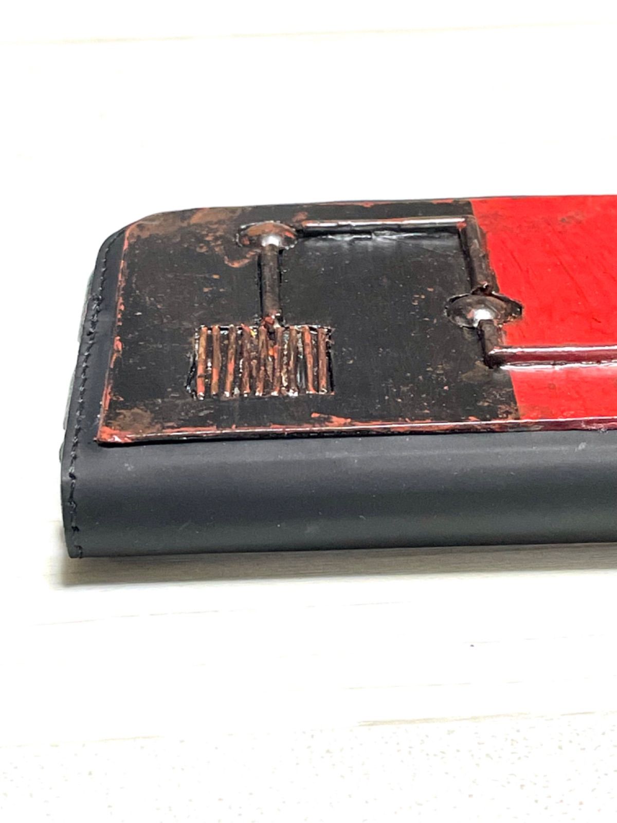 スチームパンクスペースギアRBさび塗装強化iプレート手帳型