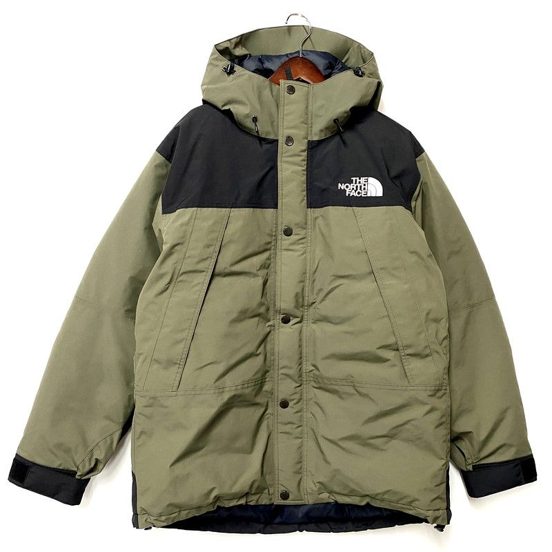 品 THE NORTH FACE ザ ノースフェイス DOWN JACKET GORE-TEX ND 92454 マウンテンダウンジャケット ゴアテックス ロゴ 刺繍 アウター 144-250306-ay-09-izu