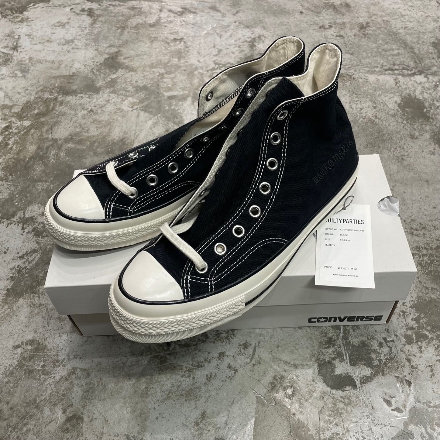 未使用品 WACKO MARIA 25SS CONVERSE ALL STAR LGCY HI コラボ 未使用品 WACKO MARIA 25SS CONVERSE ALL STAR LGCY HI コラボ
