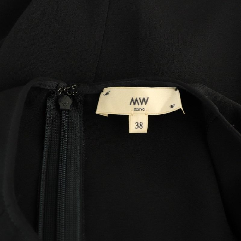 エムダブリュー MW TRIACETATE FRENCH SLEEVE BLOUSE ブラウス フレンチスリーブ 38 ダークネイビー /DF ■OS レディース エムダブリュー MW TRIACETATE FRENCH SLEEVE BLOUSE ブラウス