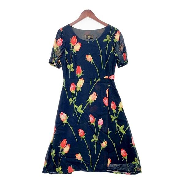 FENDI FFロゴ フレアスカート ズッカ柄 半袖シャツワンピース