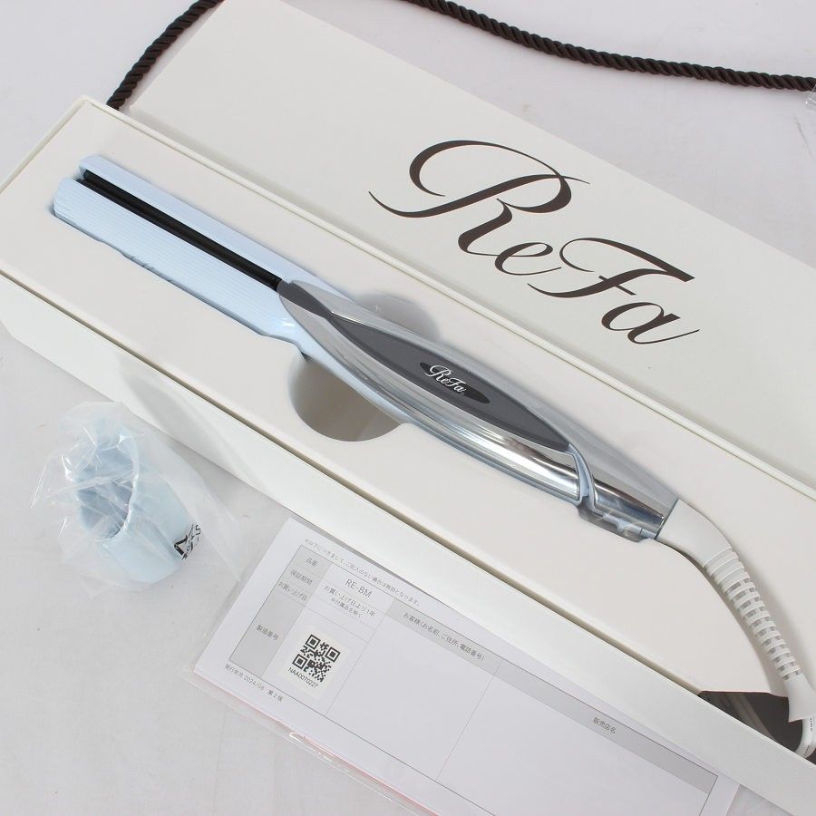 新品】MTG ReFa BEAUTECH STRAIGHT IRON RE-BM-02A ホワイト