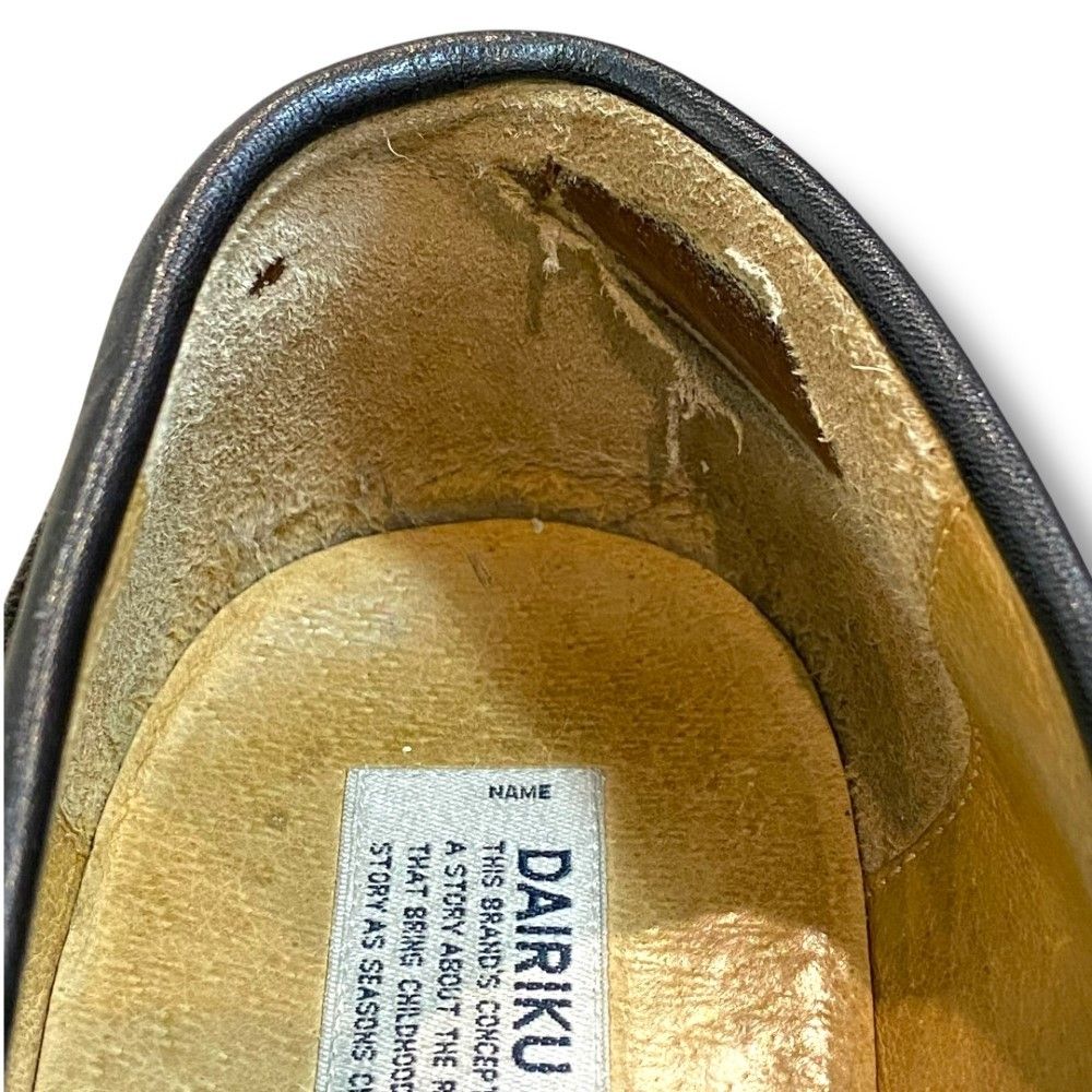 DAIRIKU 20AW EP-6 NEW HALLYWOOD Tassel Loafer サイズ26 ブラック
