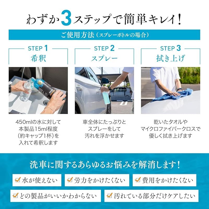 リンスレスウォッシュ
