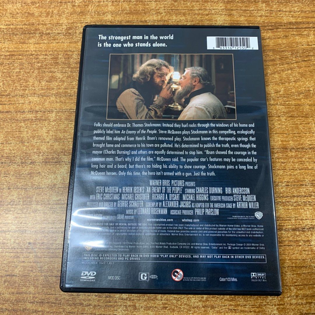 ○01)【同梱不可】An Enemy of the People DVDビデオ/スティーブ・マックイーン/ヘンリック・イプセン/輸入盤/ 民衆の敵/洋画/映画/A  - メルカリ