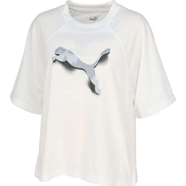  プーマ(PUMA) 半袖Tシャツ スポーティ MODERN SPORTS オーバーサイズ レディース 675597 ホワイト(02) Lサイズ その他