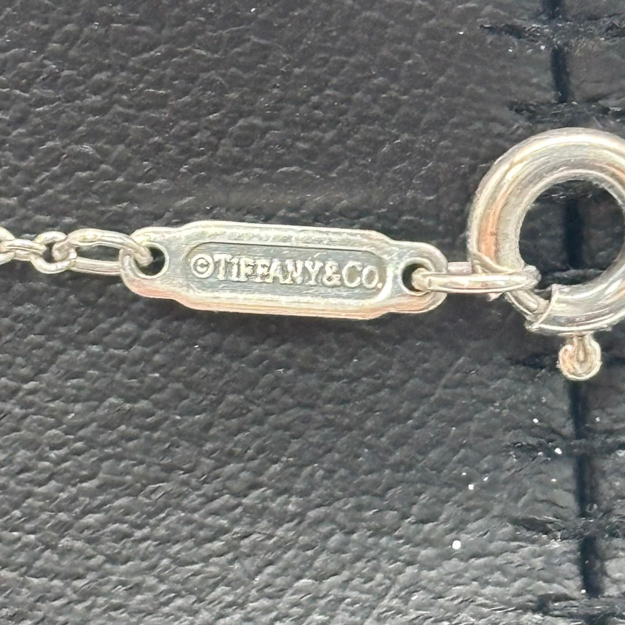 極美品】Tiffany&co ティファニー グリーン リターントゥダブルハート 