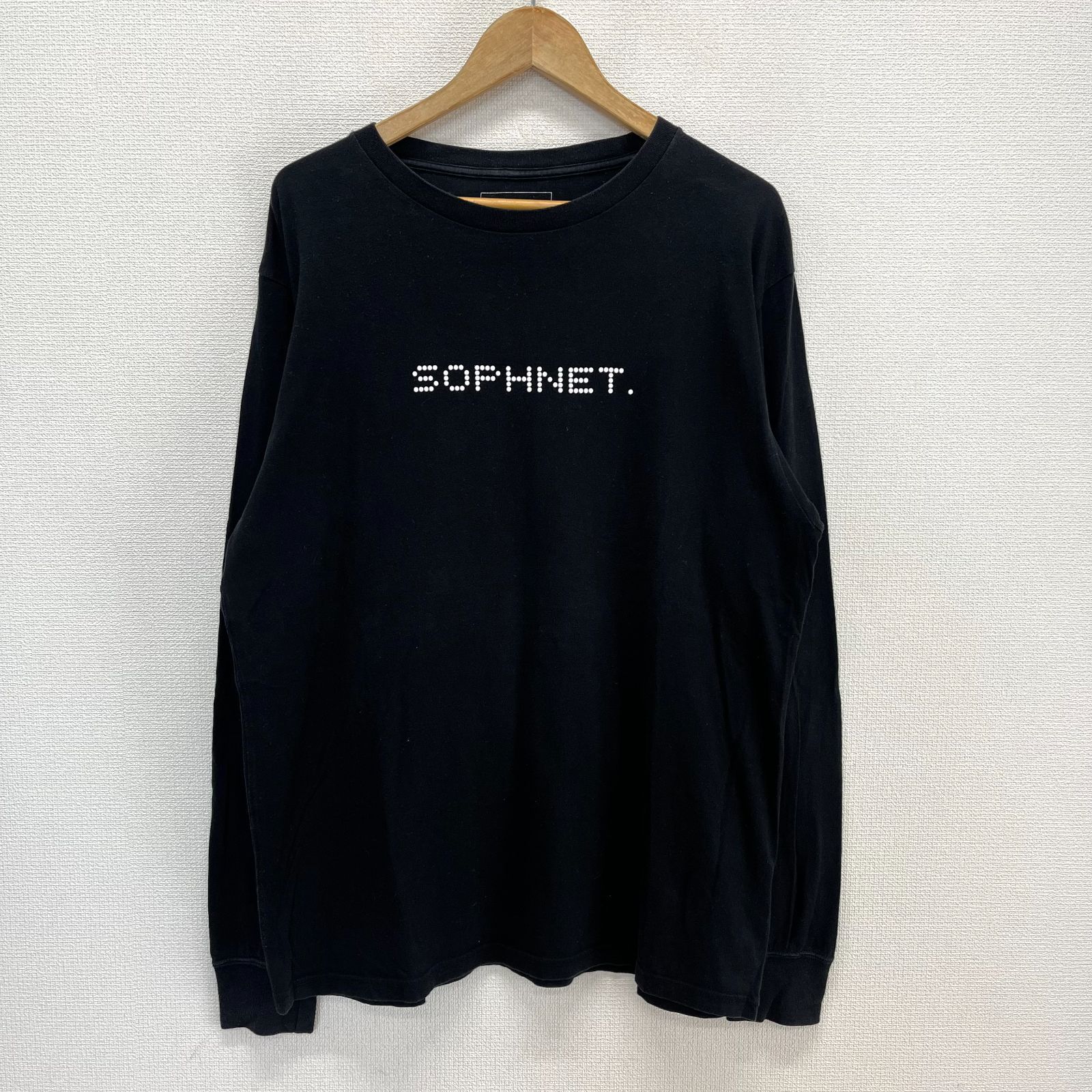 SOPHNET. ソフネット SOPH-190161 オーセンティック ロゴ ロンT 長袖T 