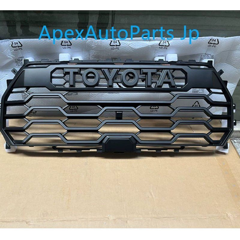 22-24年式 トヨタ タンドラ LED付きフロントグリル タインドラ改造 TRDスタイル メッシュフロントグリル パーツ