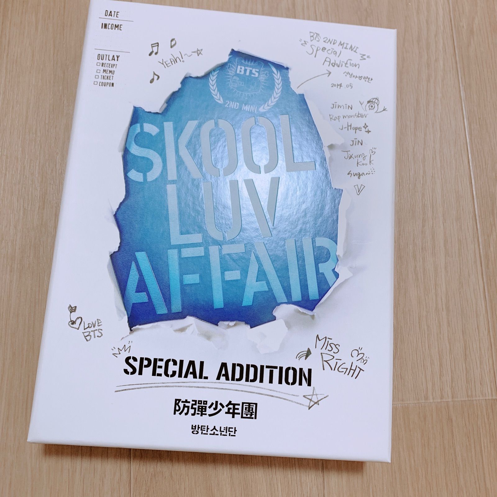 BTS バンタン CD SKOOL LUV AFFAIR DVD 2枚入り SHOWCASE - メルカリ