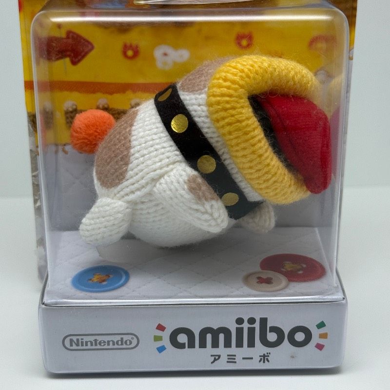 ☆希少 未開封☆amiibo あみぐるみポチ (ヨッシー ウールワールド