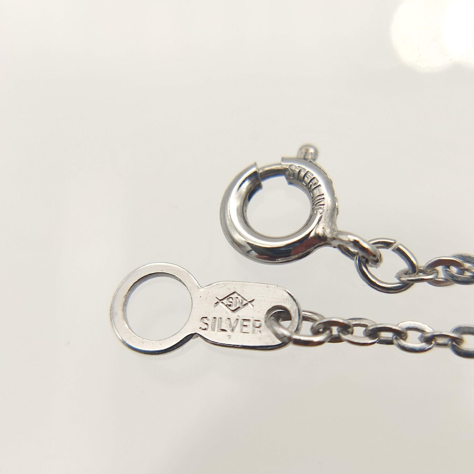 美品】HERMES エルメス クラルテ サークル ネックレス シルバー925