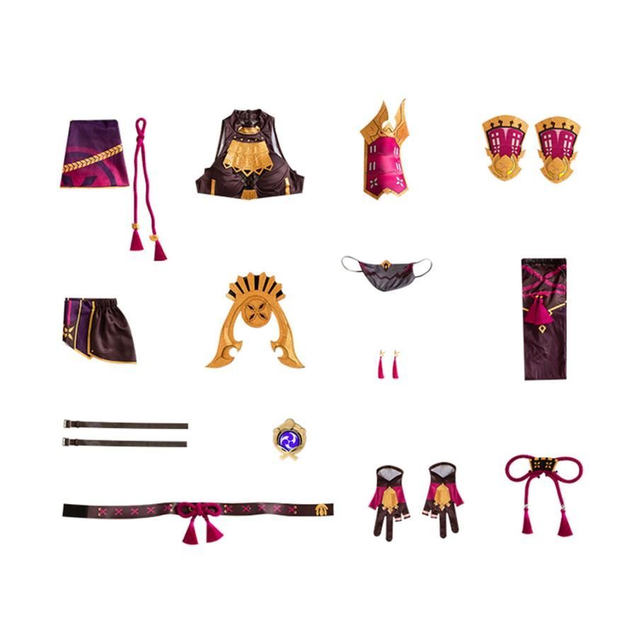 原神 げんしん genshin 久岐忍 くきしのぶ コスプレ 衣装 演出服 変装 cosplay 仮装 二次会 イベント パーティー