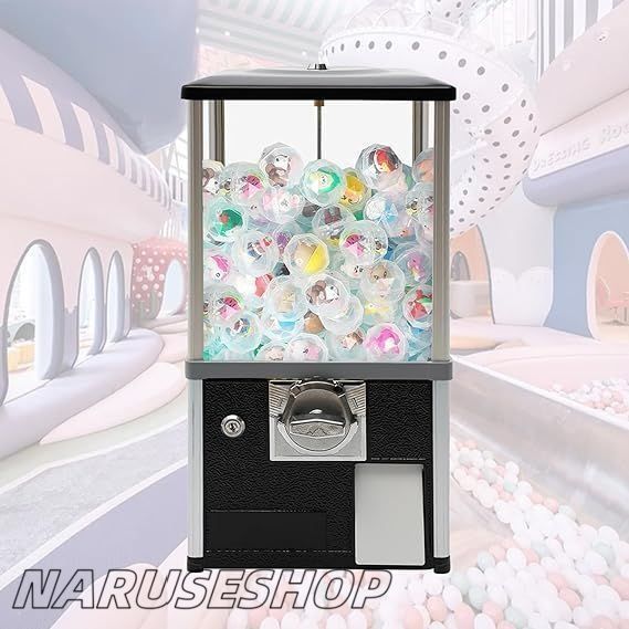 人気推薦◆キャンディ自動販売機小型自動販売機コイン式ガムボール自動販売機は約800?1000枚のコイン 200個の反転卵 4.3cm または150個の