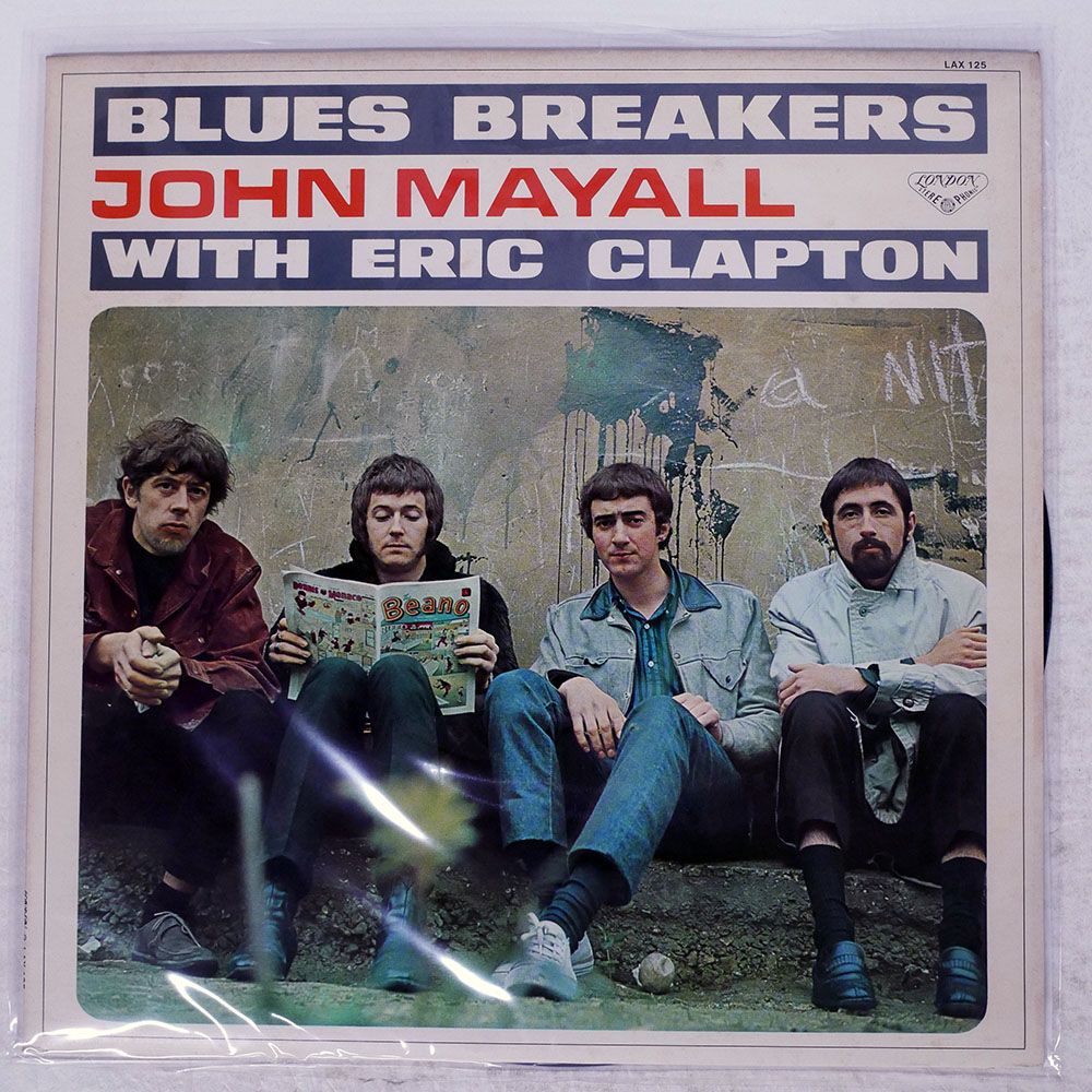 国内盤 JOHN MAYALL/WITH ERIC CLAPTON/LONDON LAX125 LP - メルカリ