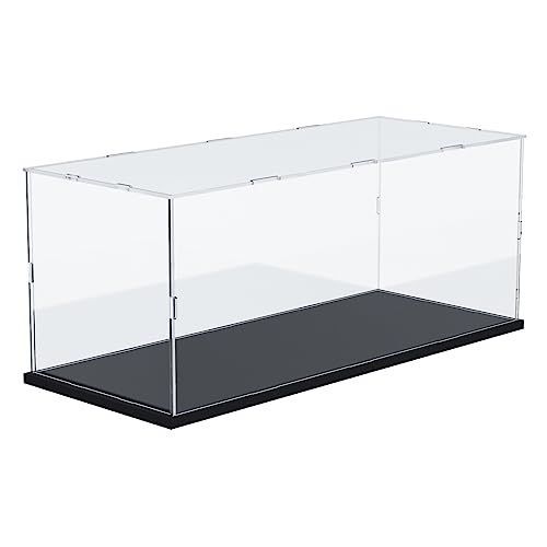 50ｘ20ｘ20cm_ブラック Duvinin ディスプレイケース フィギュアケース コレクションケース アクリル製 50ｘ20ｘ20cm， ブラック