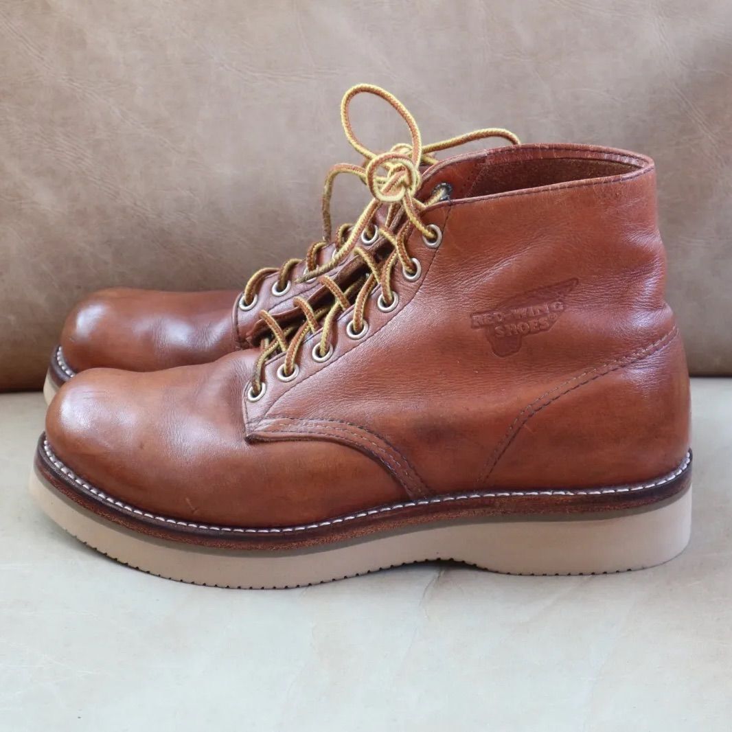 8166】REDWING レッドウィング/ SIZE：7 1/2D(25.5cm程度) / 赤茶 / 6