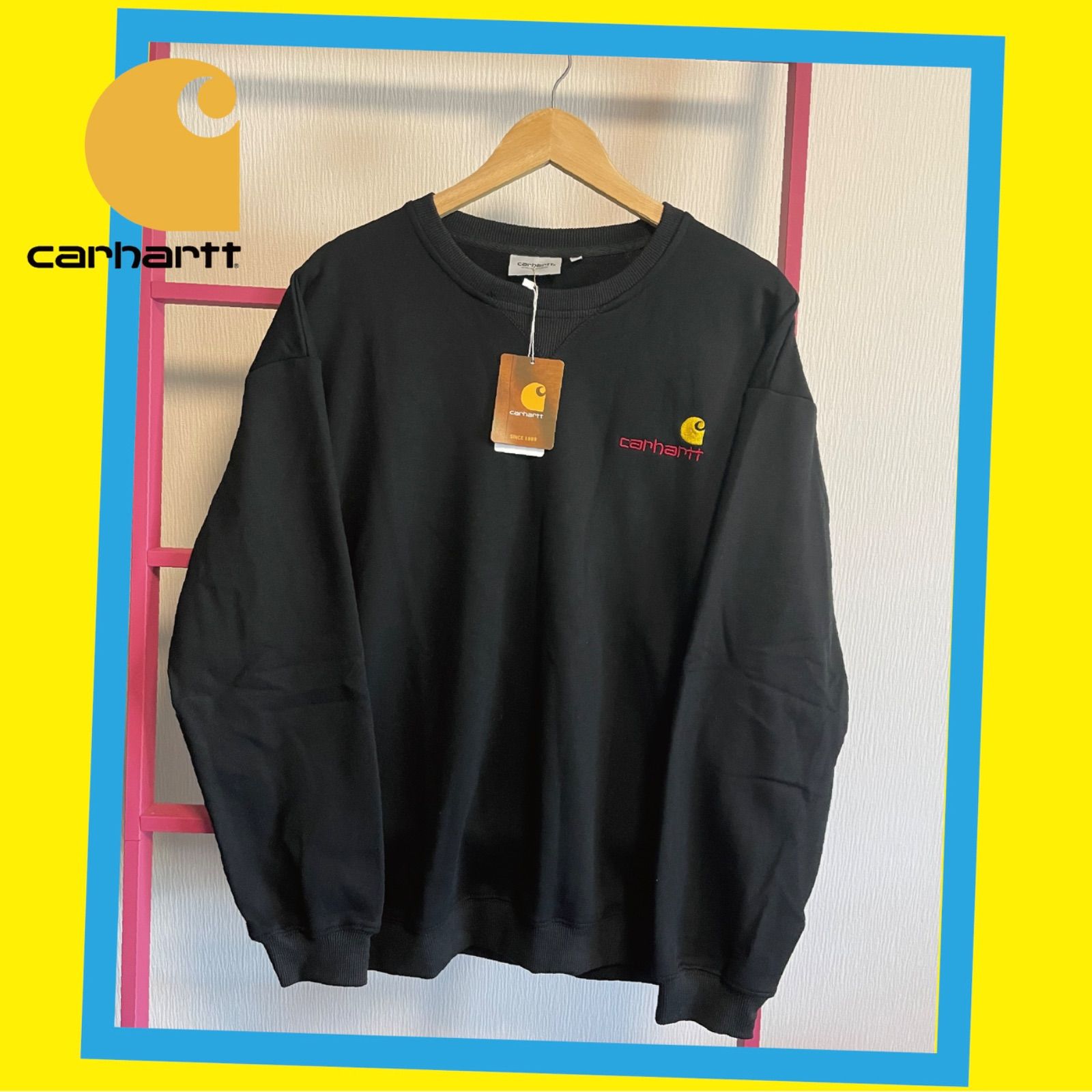 Carhartt カーハート トレーナー スウェット 刺繍ロゴ 新品未使用 