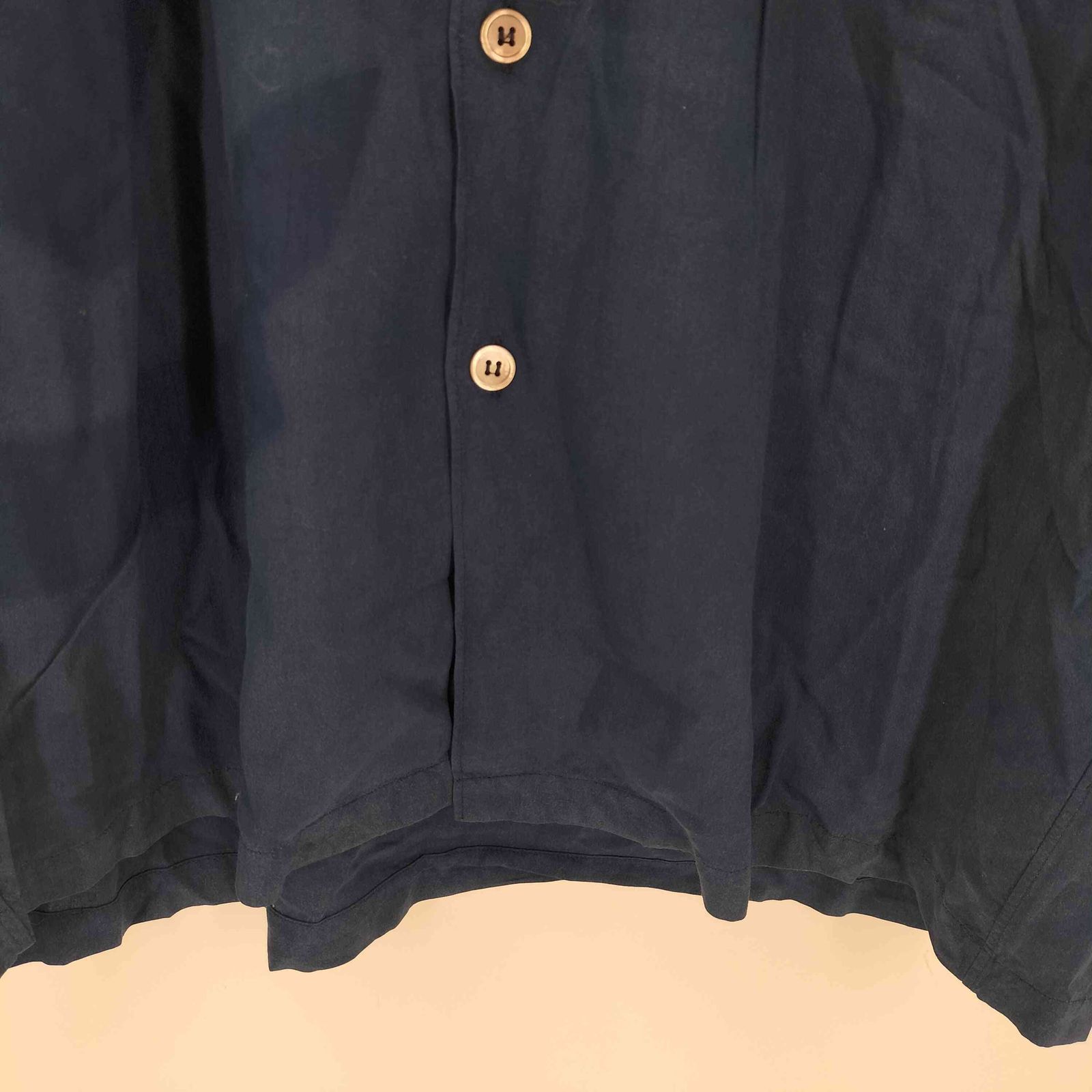 COMMEdesGARCONS HOMME 田中オム オープンカラーシャツ 紺 コムデギャルソンオム COMME des GARCONS HOMME 90s 田中オム