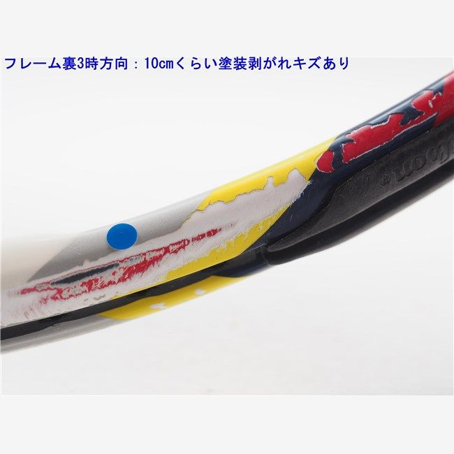 中古 テニスラケット ウィルソン スティーム プロ 95 2012年モデル【一部グロメット割れ有り】 (G3)WILSON STEAM PRO 95 2012 Wilson 中古 テニスラケット ウィルソン スティーム プロ 95