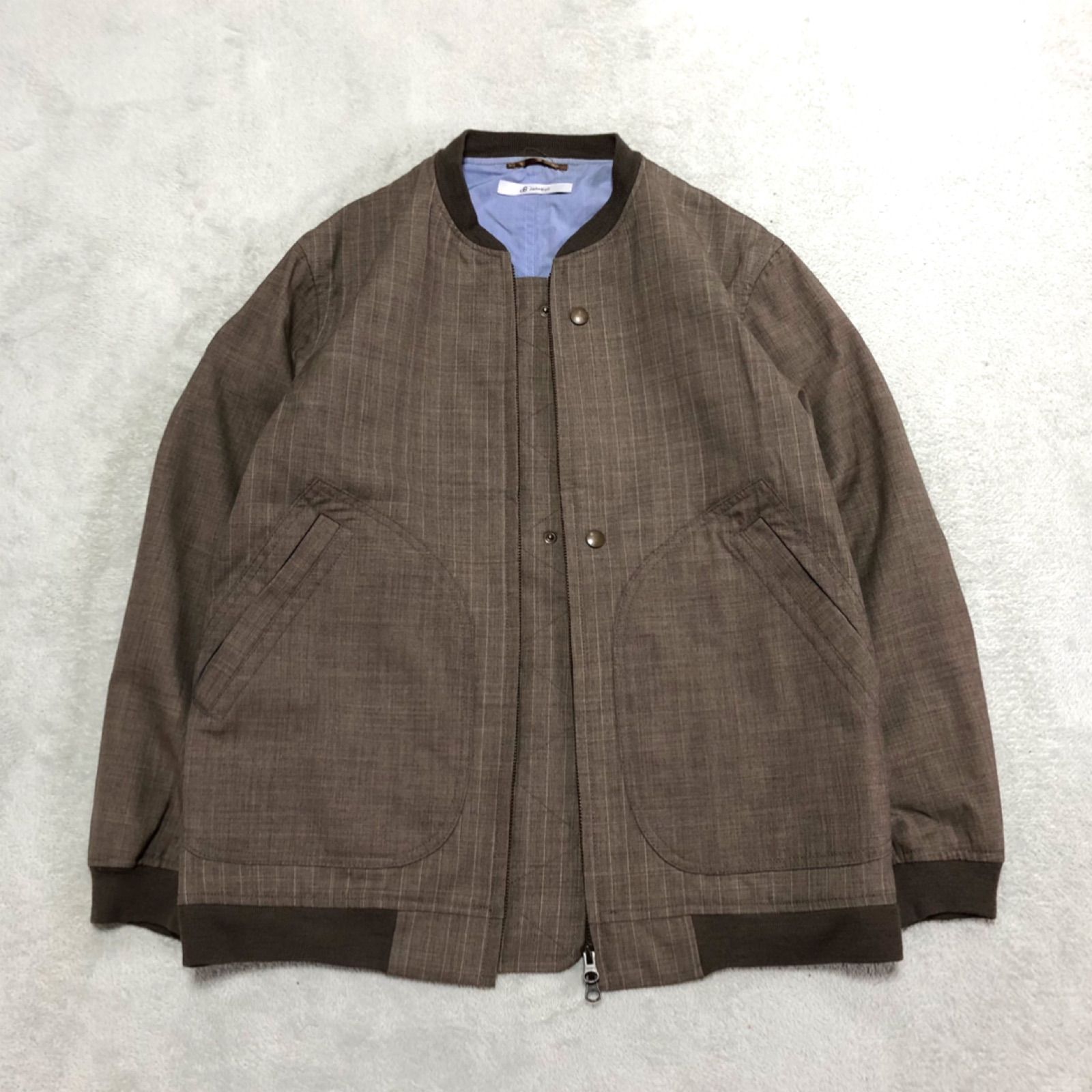 JOHNBULL セットアップ リブブルゾン × スラックス カバーオール JOHNBULL セットアップ リブブルゾン × スラックス カバーオール