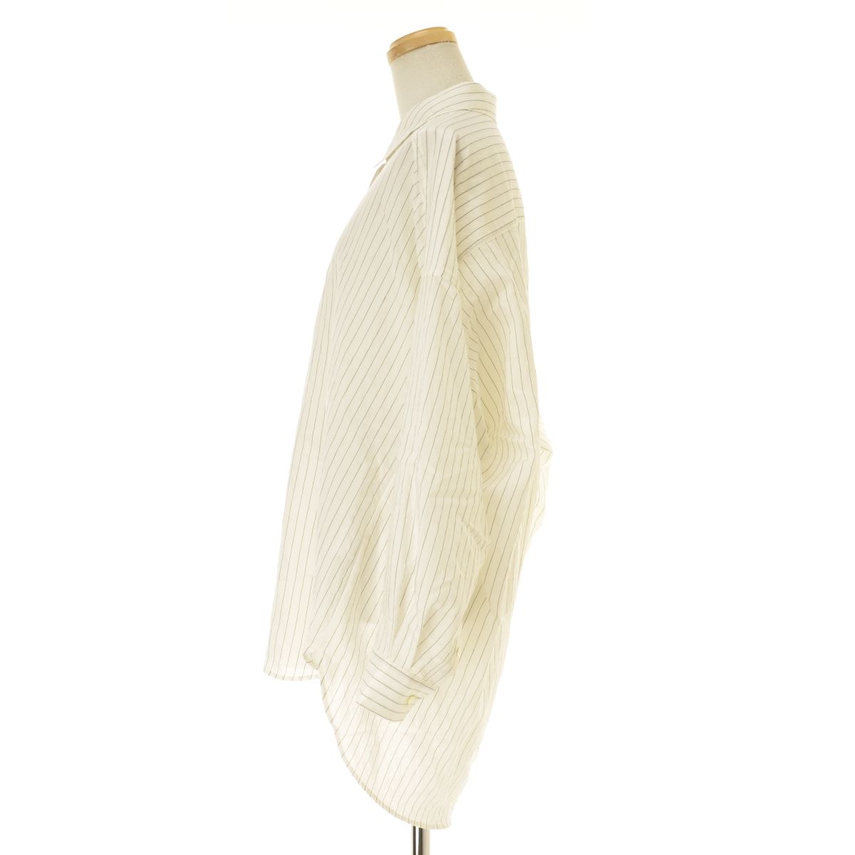 NOBLE SPICK AND SPAN / ノーブルスピックアンドスパン 25SS 25050240109020 イージーケアルーズドレープシャツ 長袖ブラウス ブランド古着】NOBLE SPICK AND SPAN / ノーブルスピックアンド