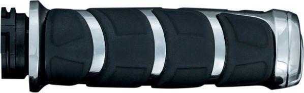 KURYAKYN GRIPS KINETIC FOR ELECTRONIC THROTTLE CHROME | 6352