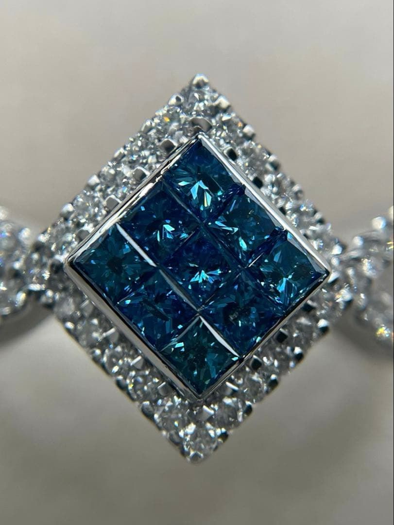 最終交渉可JJ15☆高級 ダイヤモンド1.00ct K18WG リング ソ付 - メルカリ