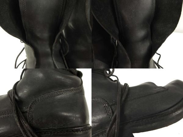 ダークビッケンバーグ　ベルテッドレザーブーツ 42 DIRK BIKKEMBERGS ダークビッケンバーグ ベルテッドレザーブーツ