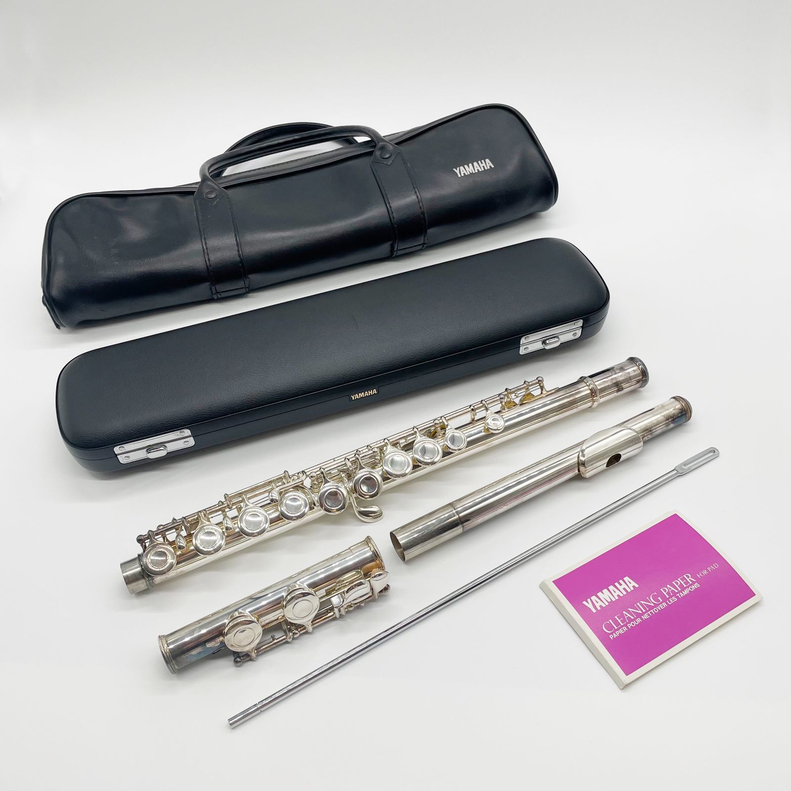 □初心者入門!ケース付きの美品 YAMAHA フルート YFL-211 □初心者入門!ケース付きの美品 YAMAHA フルート YFL-211
