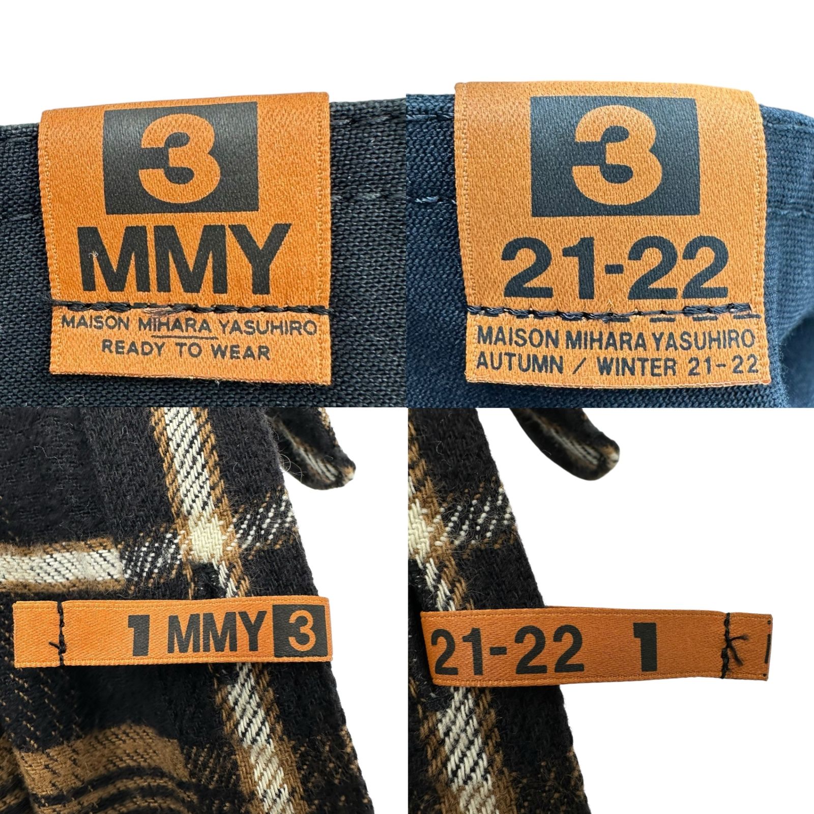 Maison MIHARA YASUHIRO(メゾンミハラヤスヒロ) 21AW Mixed Layered 