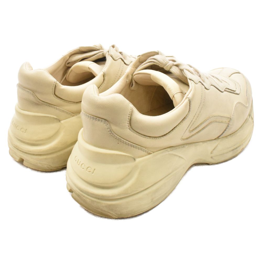 GUCCI (グッチ) Rhyton Leather Sneaker 498916 ライトンレザー
