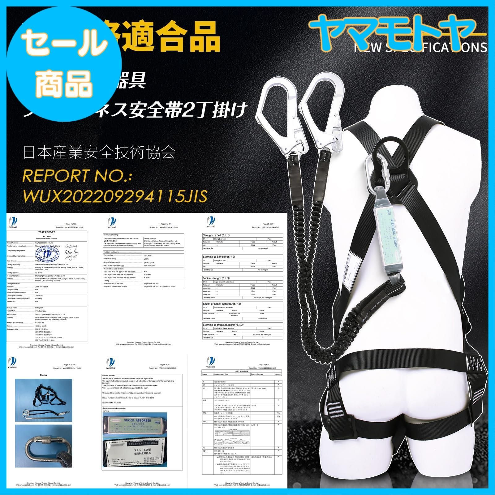 フルハーネス安全帯 新規格