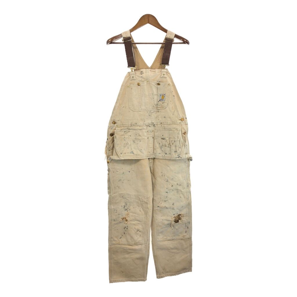 90年代 Carhartt カーハート ダブルニー オーバーオール エプロン