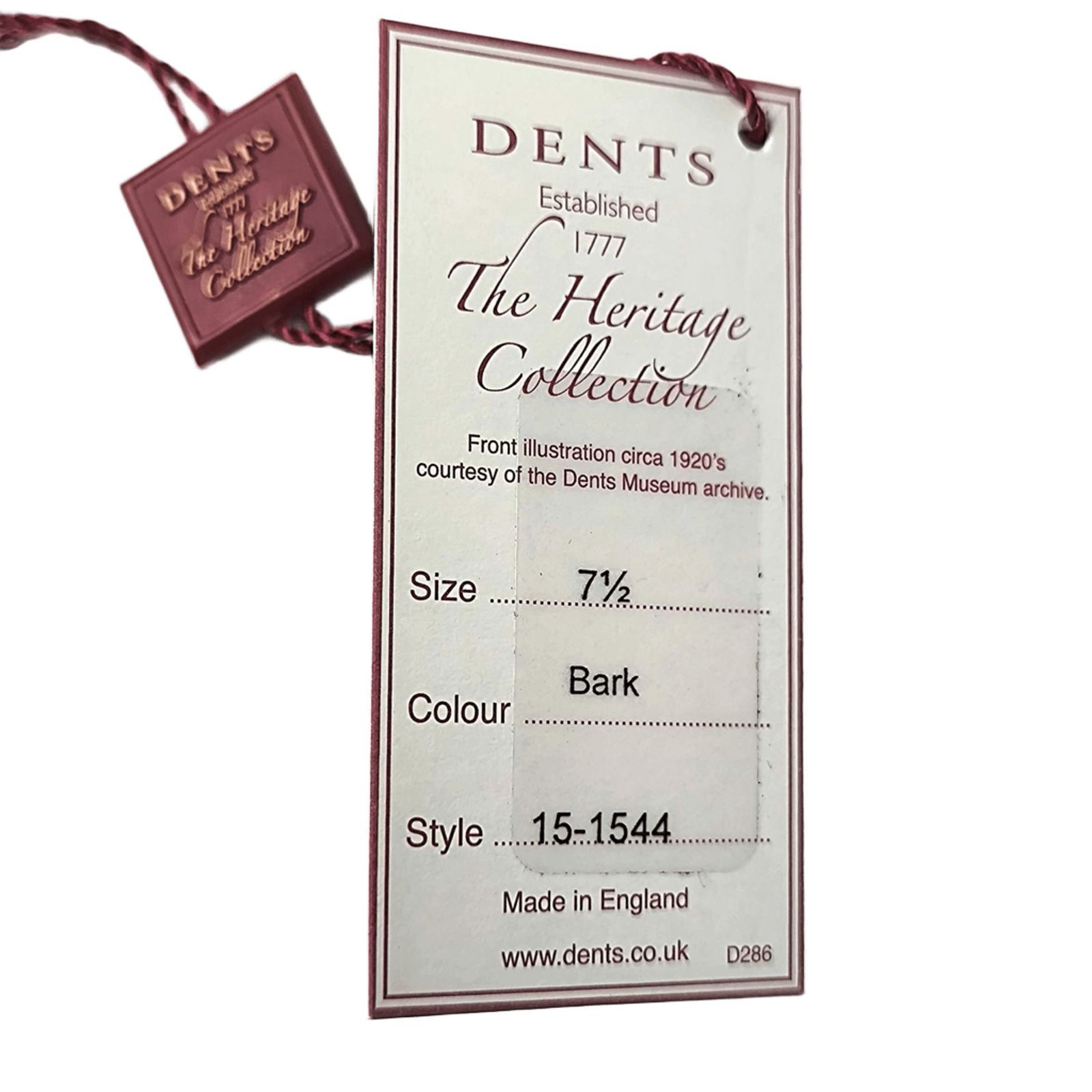 手袋 ダークブラウン