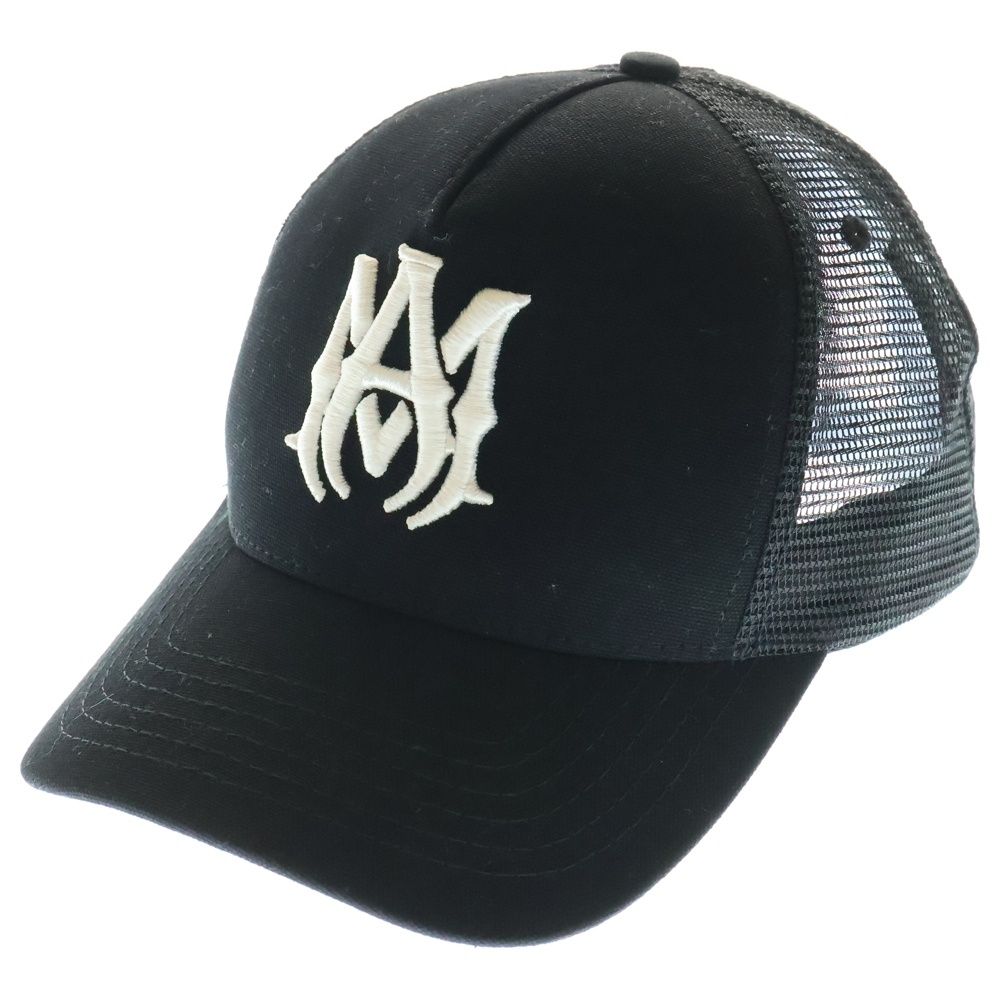 AMIRI (アミリ) MA LOGO TRUCKER HAT ロゴ刺繍 メッシュキャップ