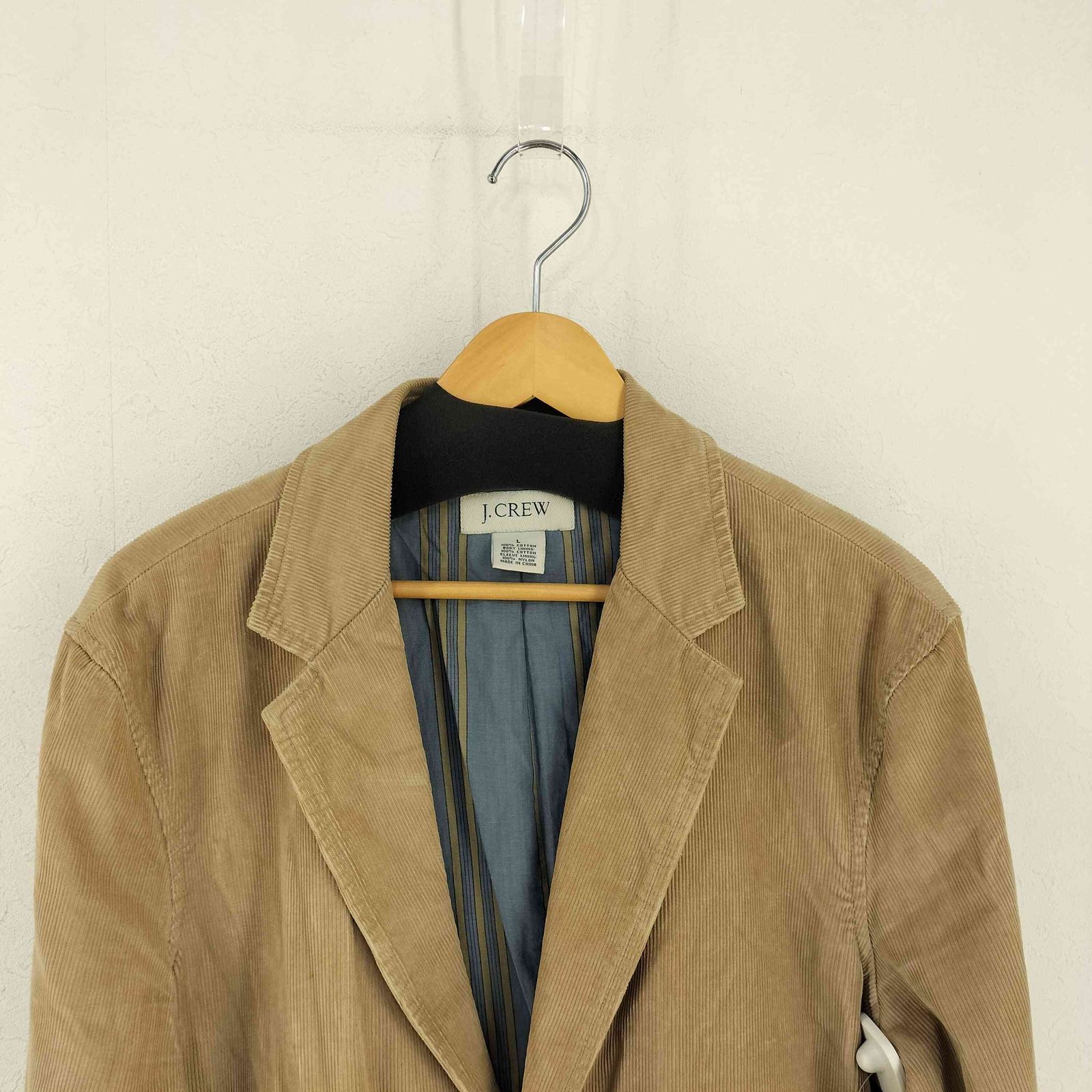 ジェイクルー J.CREW コーデュロイ 2Bシングルテーラードジャケット 