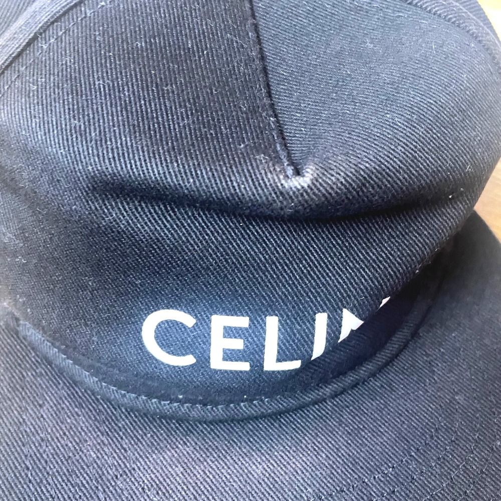 CELINE ブラック ベースボールキャップ Cロゴ 2AUA1242N.38NO_1_SUM21_V8.jpg