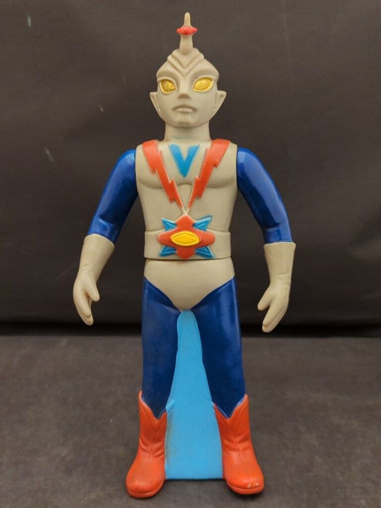 タカトク ソフビ貯金箱 流星人間ゾーン 210㎜