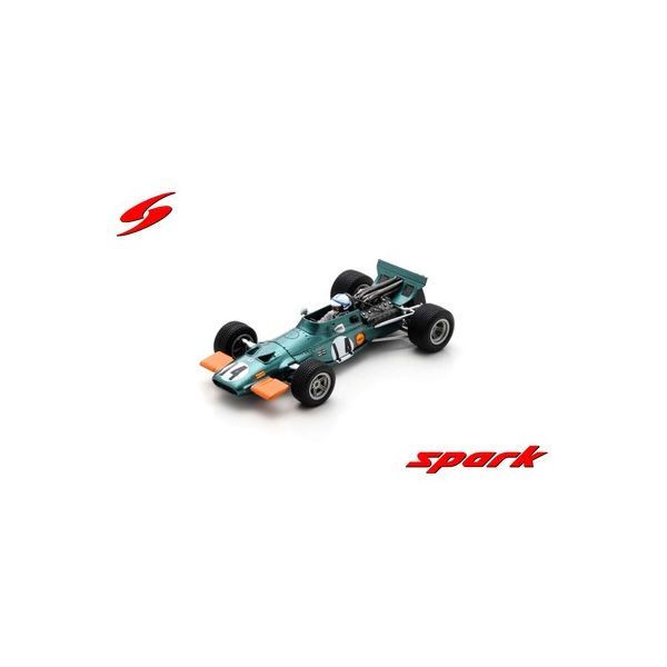 【新品・7営業日以内発送】SPARK JAPAN 9580006923462 S2346 1／43 BRM P139 No．14 3rd US GP 1969 John Surtees【沖縄離島販売不可】