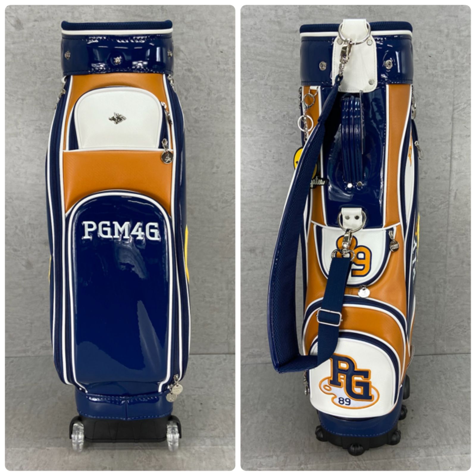 PEARLY GATES パーリーゲイツ ゴルフ キャディバッグ カート式