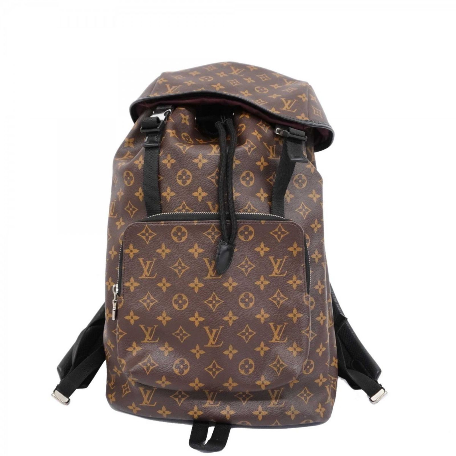 ルイ・ヴィトン(Louis Vuitton) ルイ・ヴィトン リュック・デイパック モノグラム・マカサー ザックバックパック M43422 ブラウン ブラックメンズ