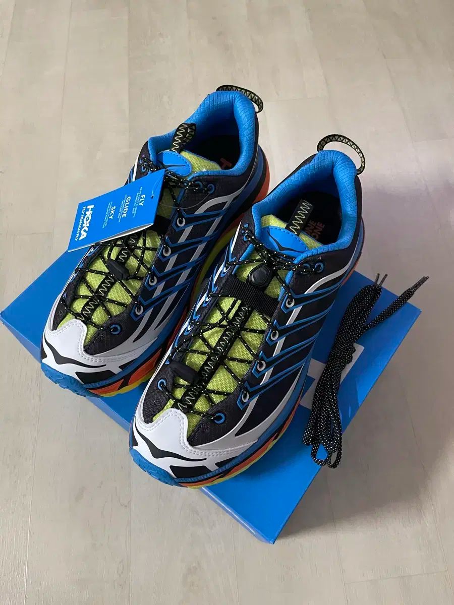 HOKA ONE ONE ホカオネオネ マパテ 三 2 黒 ディーバ ブルー