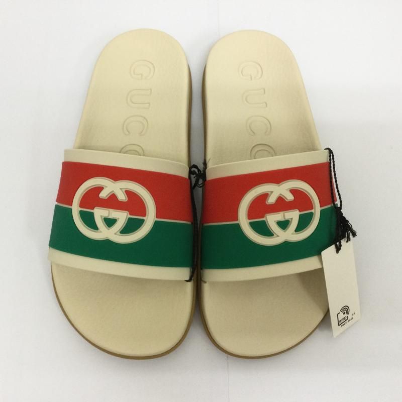 GUCCI グッチ サンダル 655461 インターロックG ウェブストライプ 
