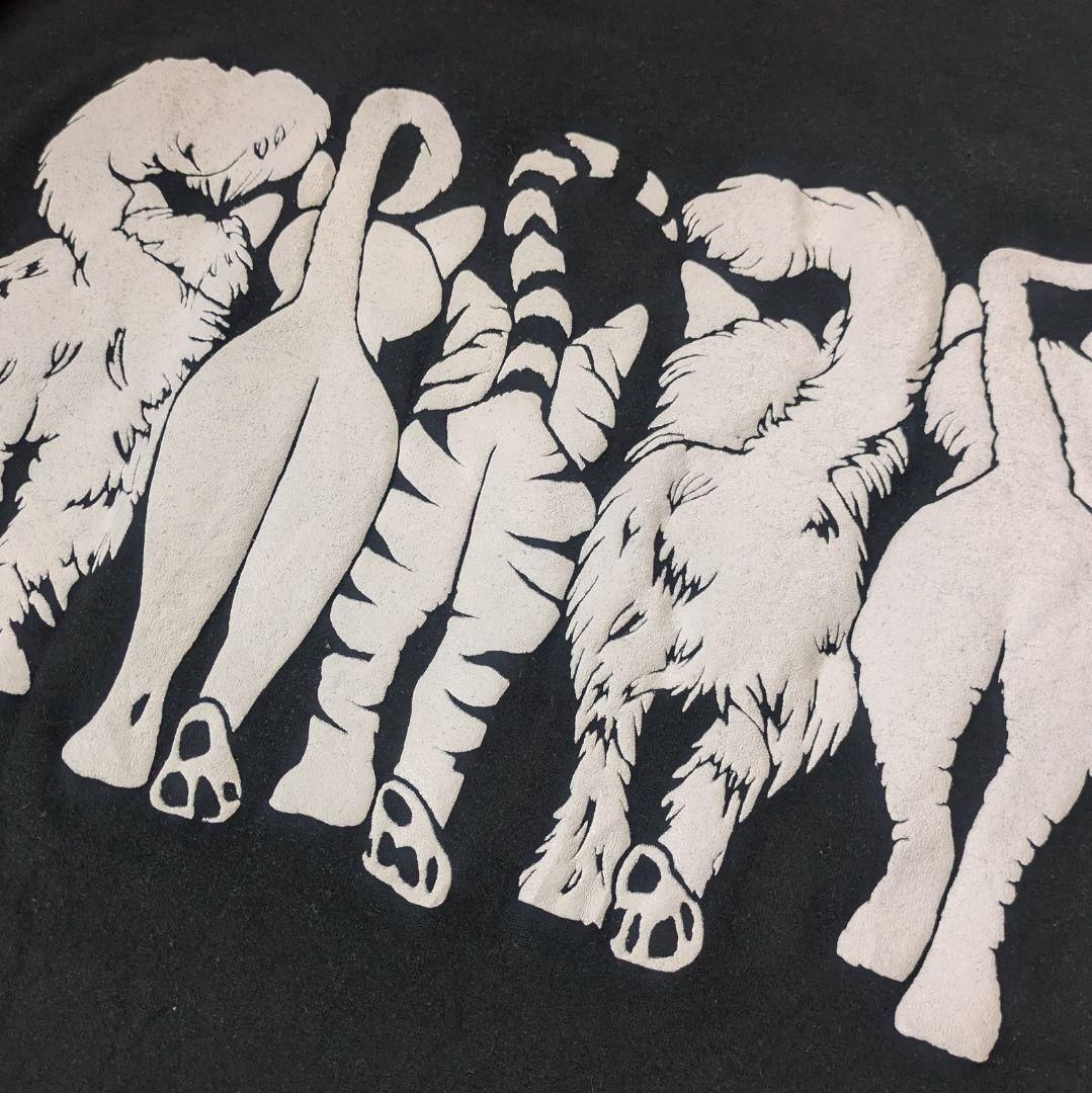90s ネコ Tシャツ　XL　黒　LINDA LORI　あいみょん着用　USA製 90s ネコ Tシャツ XL 黒 LINDA LORI あいみょん着用 USA製 新品